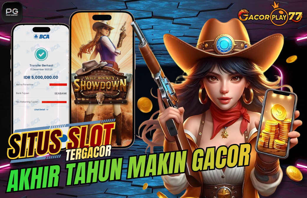 Selamat kepada user id : ji*****uk Wede Rp 5.000.000 di Game WILD BOUNTY SHOWDOWN PG SOFT Cair Gk Sampe 1 Menit! Menang Mudah di Gacorplay77